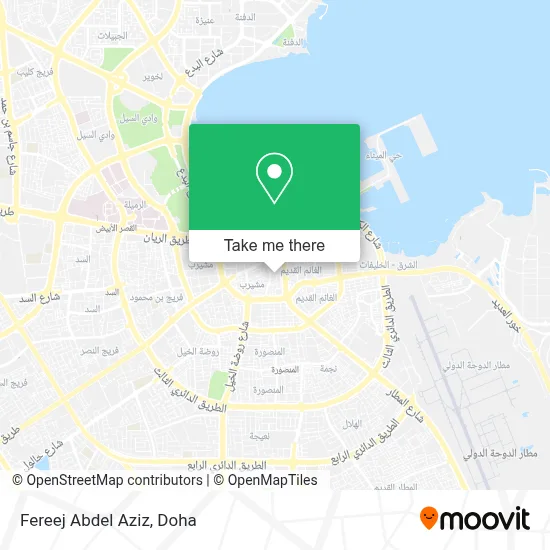 Fereej Abdel Aziz map
