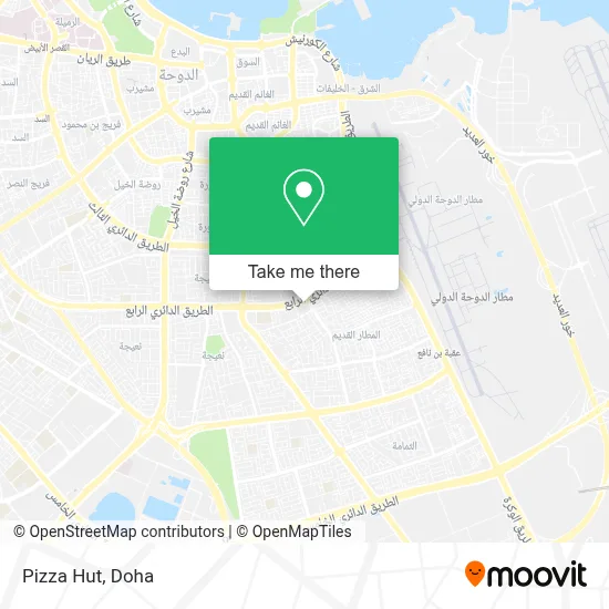 Pizza Hut map