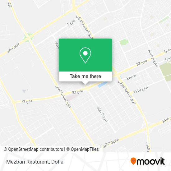 Mezban Resturent map