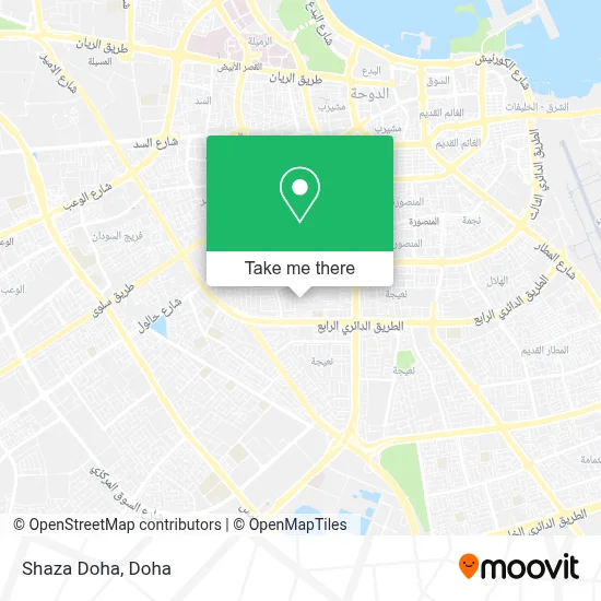 Shaza Doha map