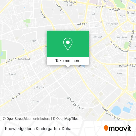 Knowledge Icon Kindergarten map