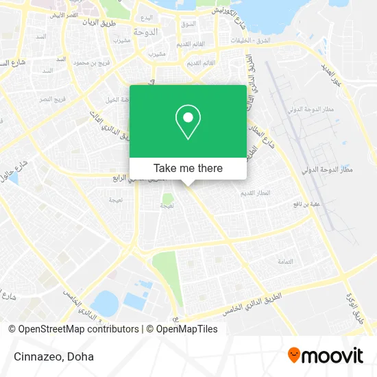 Cinnazeo map