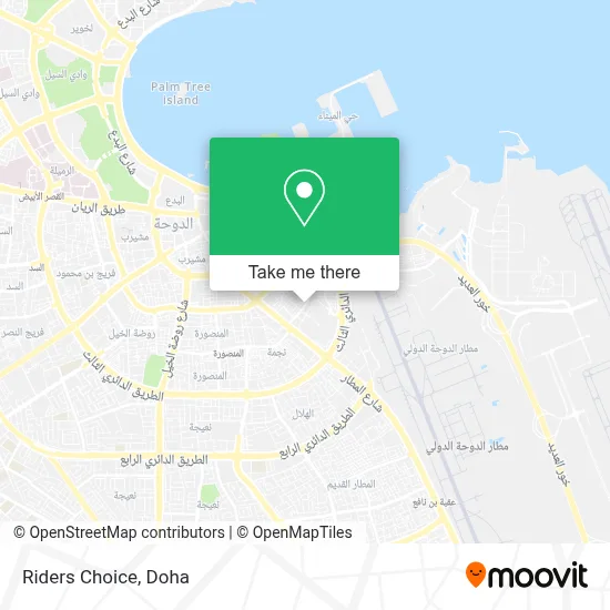 Riders Choice map