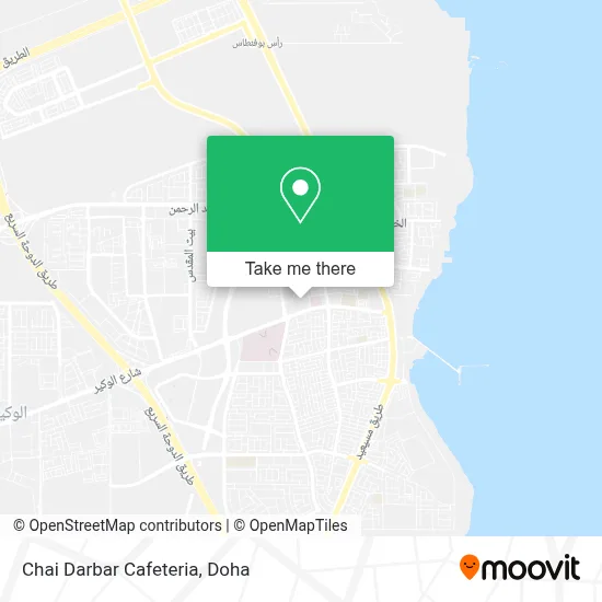 Chai Darbar Cafeteria map