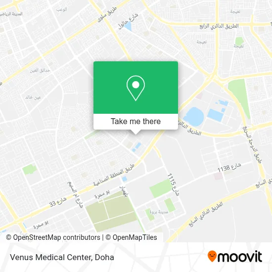 Venus Medical Center map