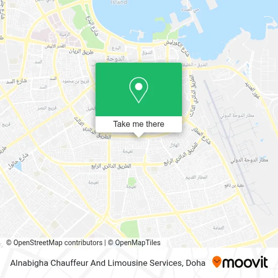 Alnabigha Chauffeur And Limousine Services map