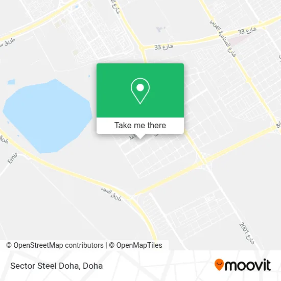 Sector Steel Doha map