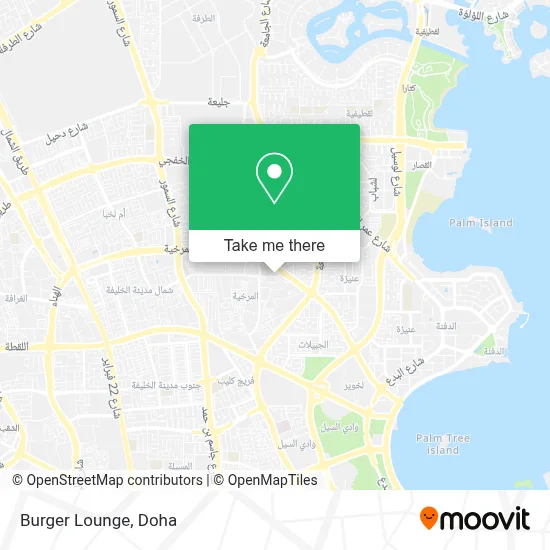 Burger Lounge map