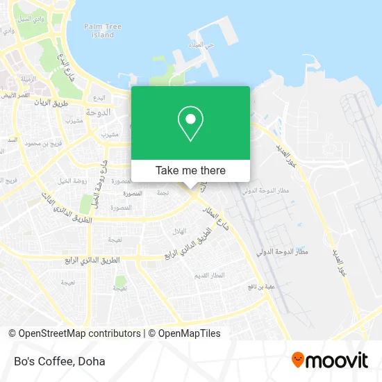 Bo's Coffee map