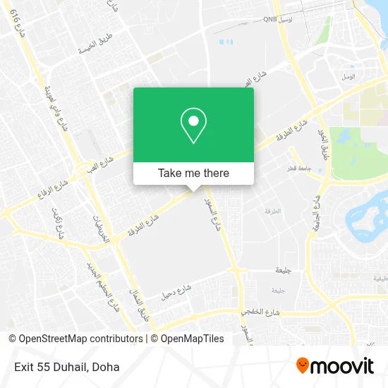 Exit 55 Duhail map