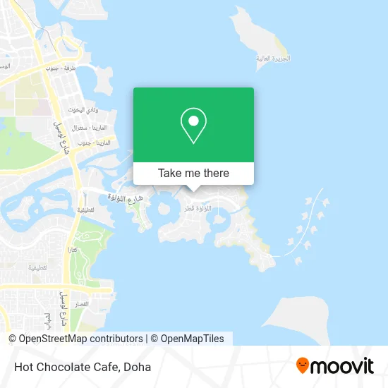Hot Chocolate Cafe map