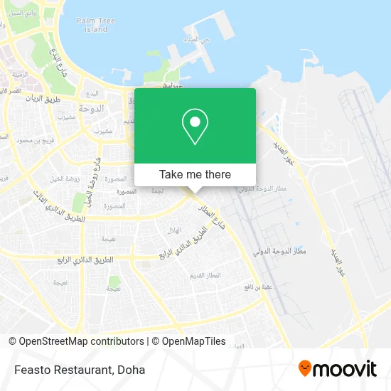 Feasto Restaurant map