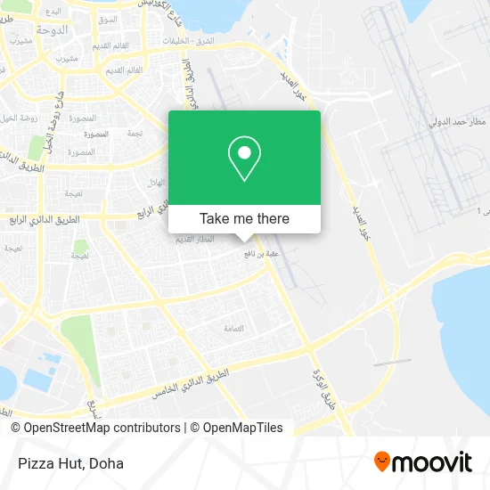 Pizza Hut map