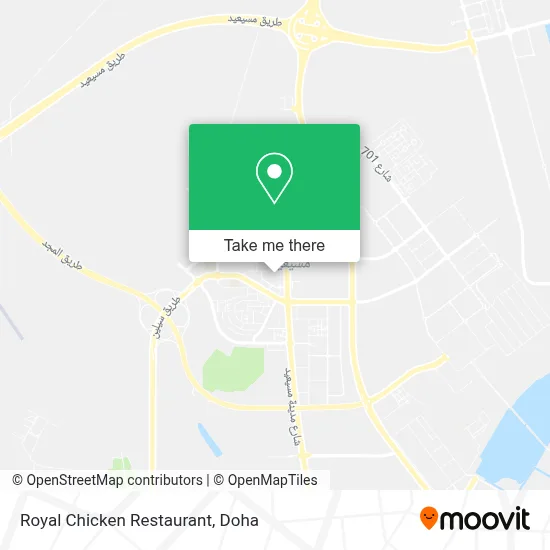 Royal Chicken Restaurant map