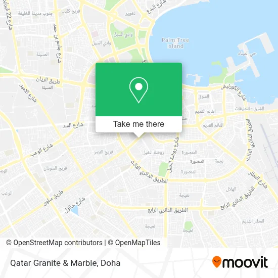 Qatar Granite & Marble map