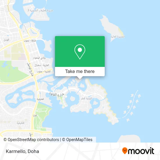 Karmello map