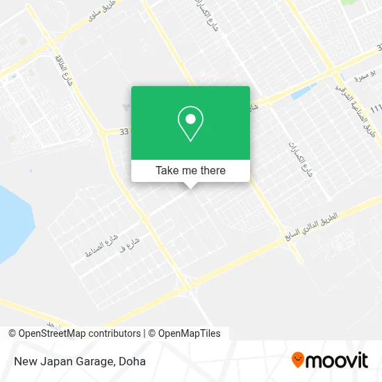 New Japan Garage map