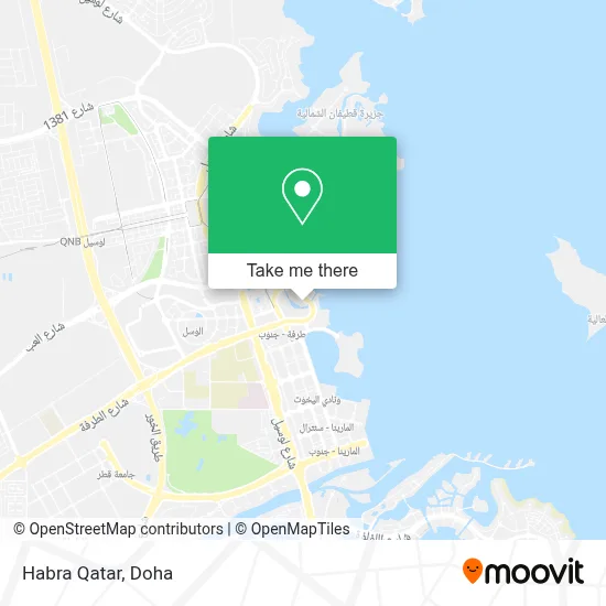 Habra Qatar map