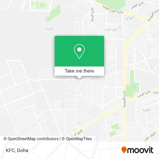 KFC map