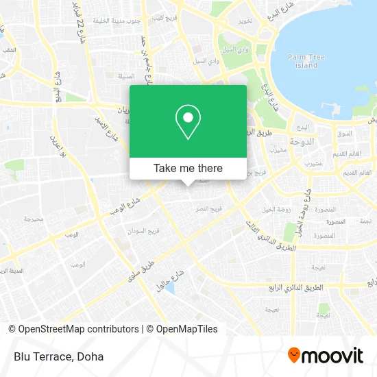 Blu Terrace map