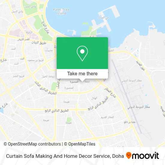 Curtain Sofa Making And Home Decor Service map