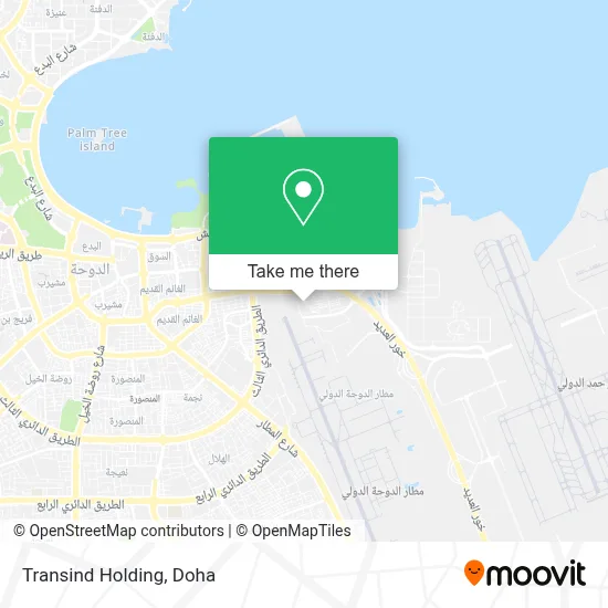 Transind Holding map