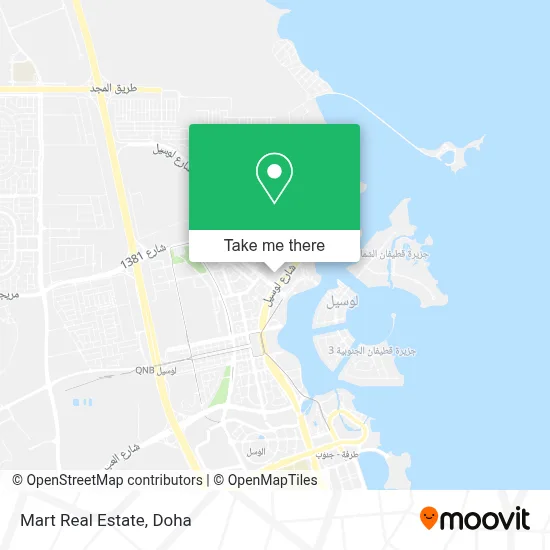 Mart Real Estate map