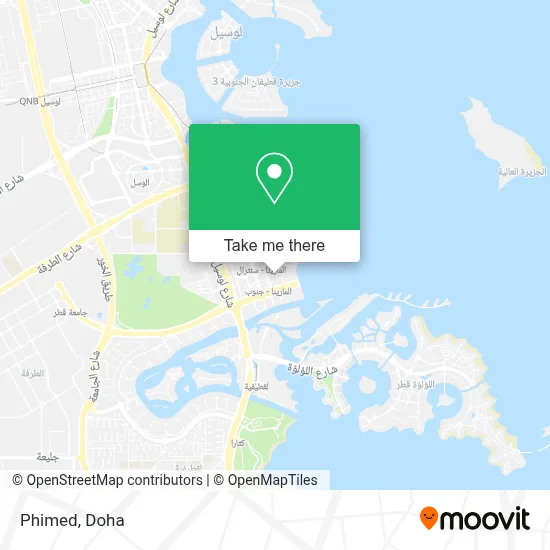 Phimed map