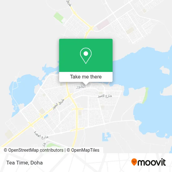 Tea Time map