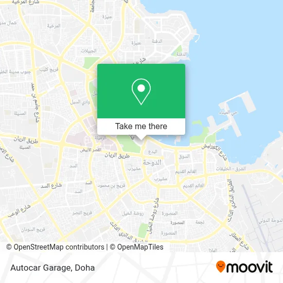 Autocar Garage map