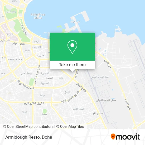 Armidough Resto map
