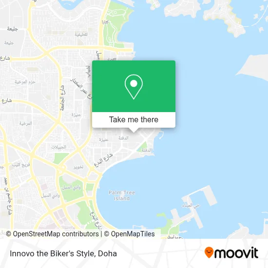 Innovo the Biker's Style map