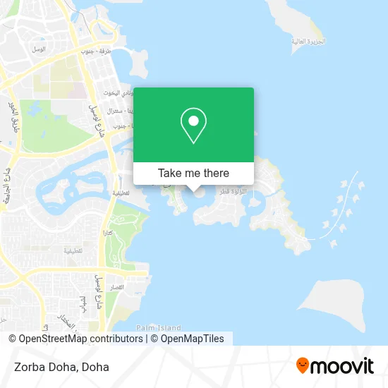 Zorba Doha map