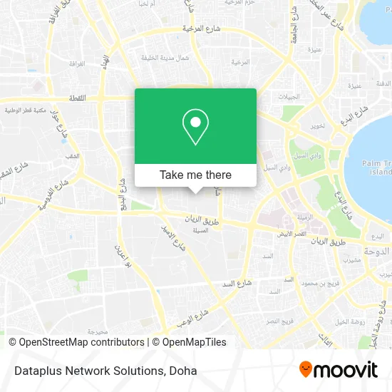 Dataplus Network Solutions map