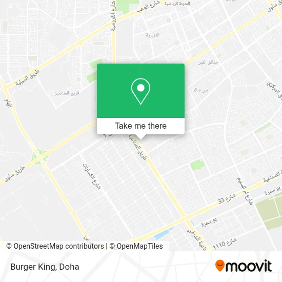 Burger King map