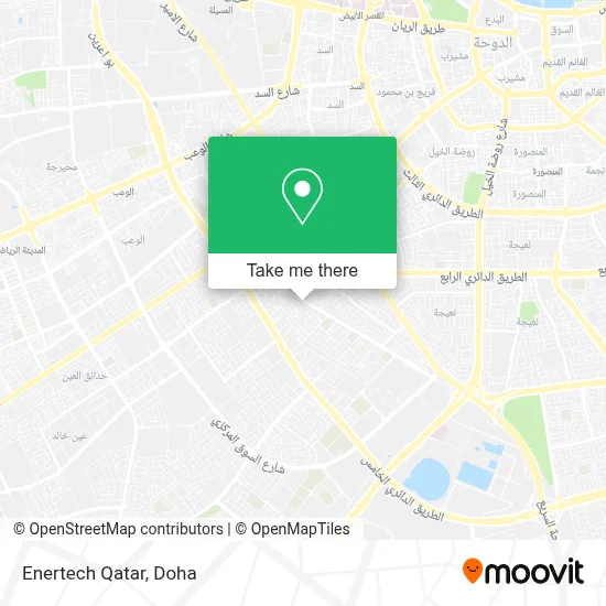 Enertech Qatar map