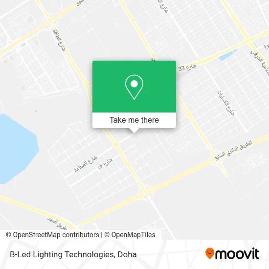 B-Led Lighting Technologies map