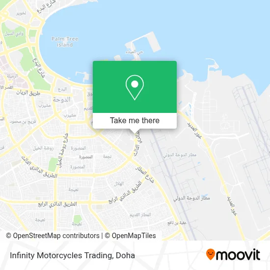 Infinity Motorcycles Trading map