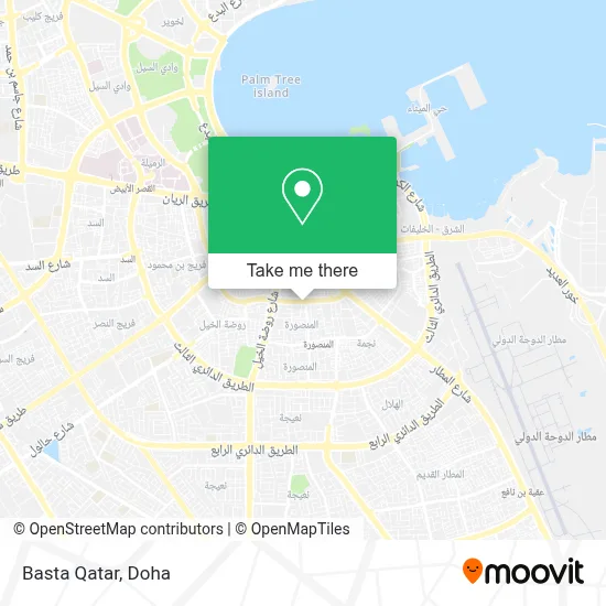 Basta Qatar map