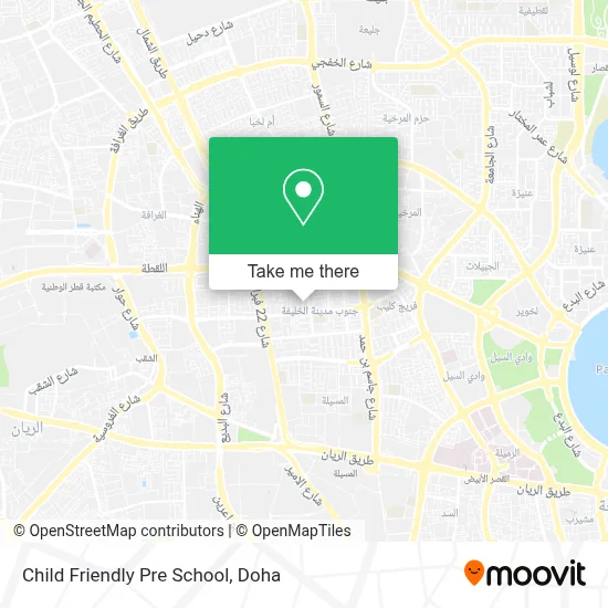 Child Friendly Pre School map