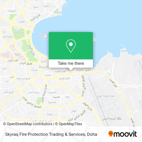 Skyraq Fire Protection Trading & Services map