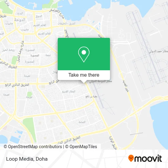 Loop Media map