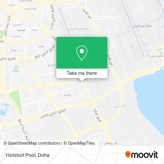 Hotshot Pool map