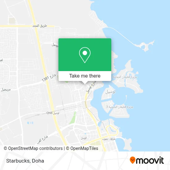 Starbucks map
