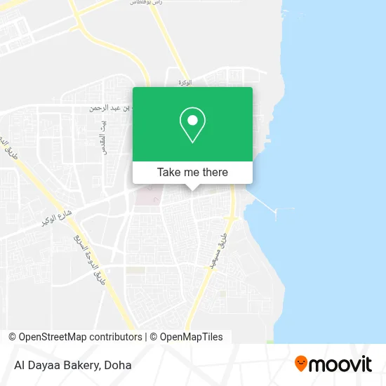 Al Dayaa Bakery map
