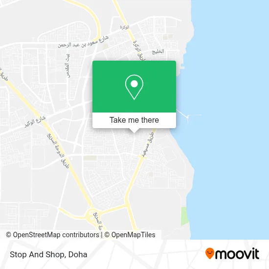 Stop And Shop map
