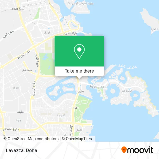 Lavazza map