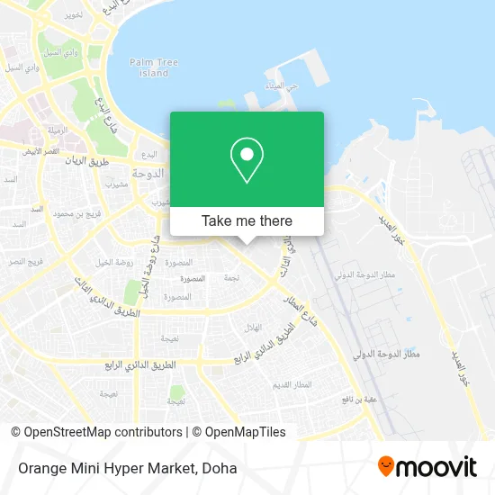 Orange Mini Hyper Market map