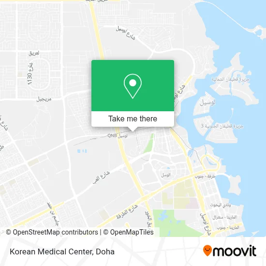 Korean Medical Center map