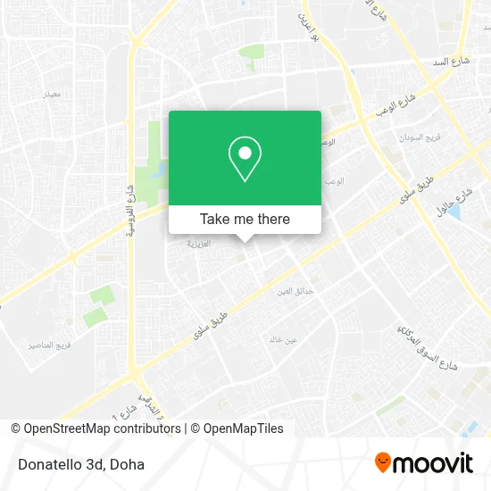 Donatello 3d map